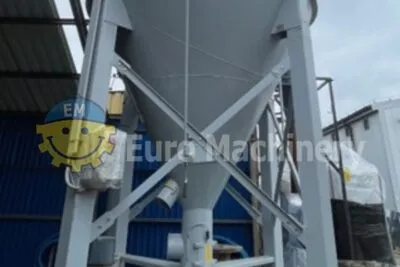 Mixing silo M Silo for recycling and compounding plastics