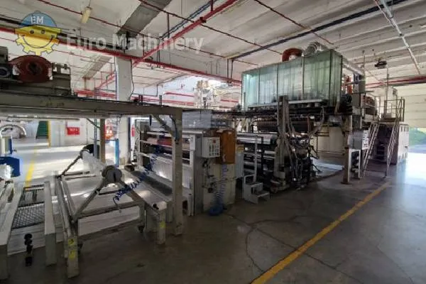 Dipiemme PRB Coextruder for air bubble with 3rd layer laminated.