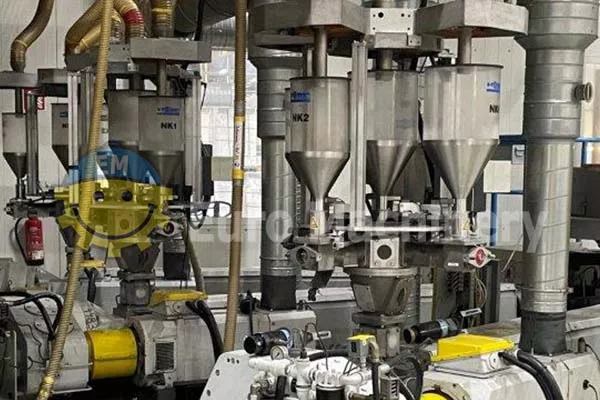 33015 Battenfeld 3 layer co extruder 33015 Battenfeld 3 layer co extruder