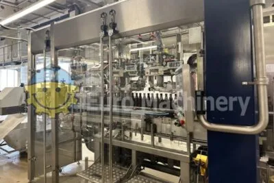 Krones PET filling line for carbonated and non-carbonated drinks