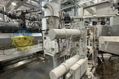 Recycling Extruder Vacurema to process PET