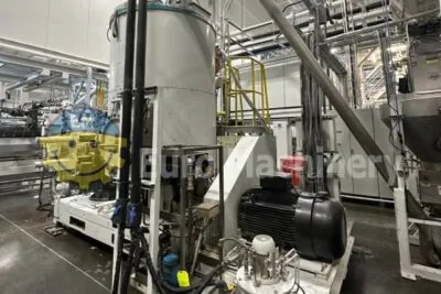 Recycling Extruder Vacurema to process PET