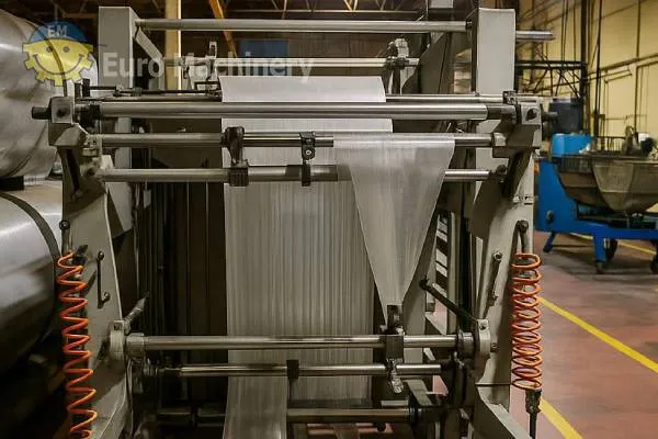 Ming Jilee PE gloves making machine.