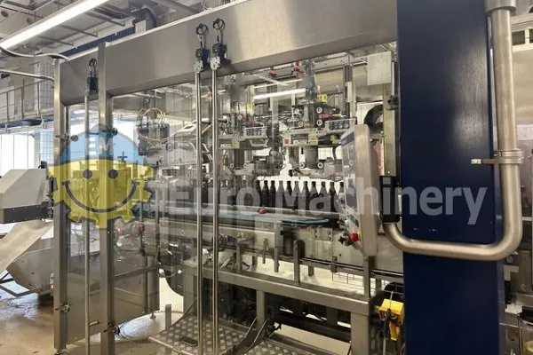 Krones PET filling line for carbonated and non-carbonated drinks