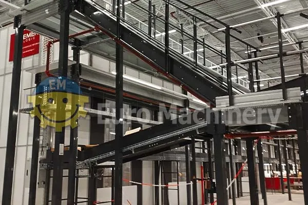 629051 SGA Conveyor system, take away conveyor until sorter (2) Conveyor for Sorting Systems | SGA Conveyor System