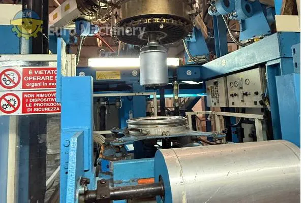 33047 Tecno Coating 5 layers Co-extruder (4) Tecno Coating 5 layers Co-extruder to produce POF shrink film