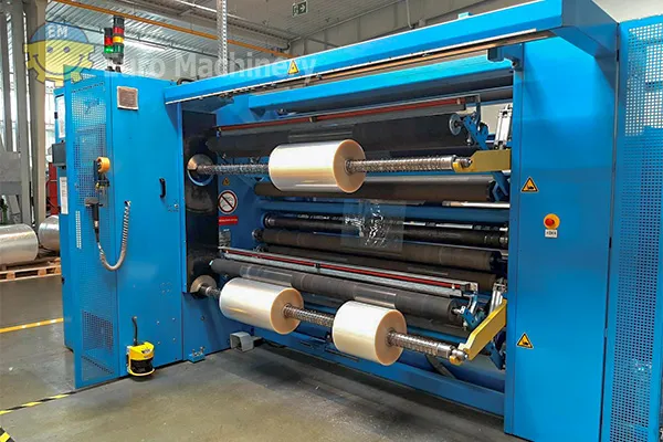 Used Slitter Rewinder – Kampf for Film, Paper, and Laminates