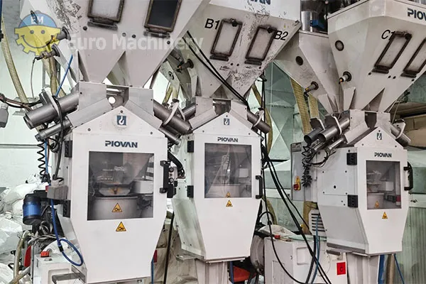 Macchi 3-layers blown film co-extruder