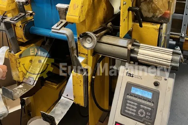 FAS Euroline BWU Roll bag  machine to produce bottom seal bags on roll