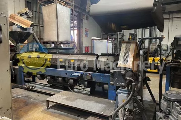 Used Plastic Recycling machine | Prealpina T105 L/D 40