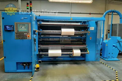 Used Slitter Rewinder – Kampf for Film, Paper, and Laminates