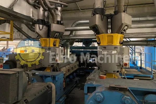36032 Tecno coating stretch film coextruder (1) Tecno Coating stretch film co-extruder.