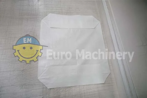 The STARLINGER ADStar-KON 60 is an advanced automatic bag conversion machine designed to manufacture valve sacks from woven polypropylene (PP) fabric.